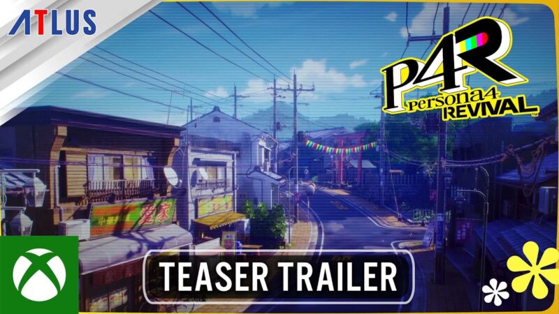 Persona 4 se prépare à un remake intitulé revival