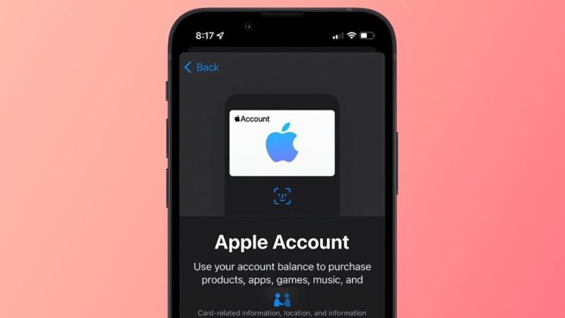 Lancement imminent de l&rsquo;apple account card en europe