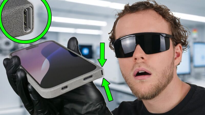 Ajoutez un port usb-c à votre iphone avec cette coque innovante