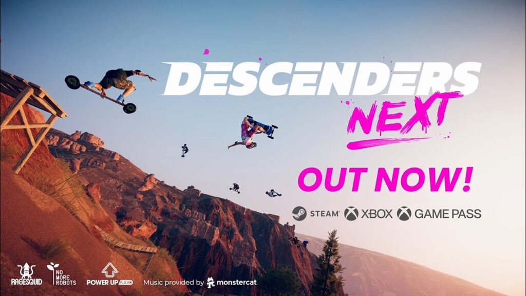 Descenders next disponible en accès anticipé sur pc et xbox