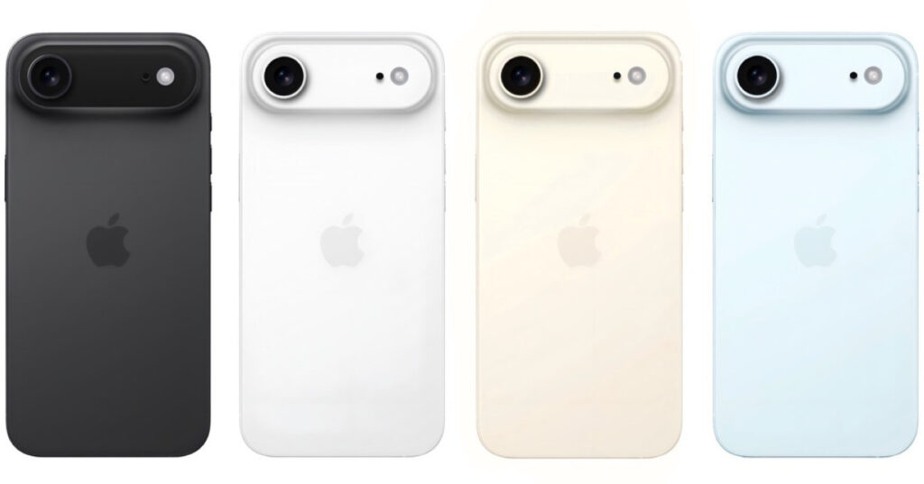 Quatre coloris pour liphone 17 air révélés