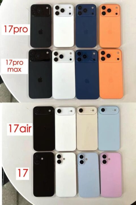 Iphone 17 : nouveaux coloris orange et rose dévoilés