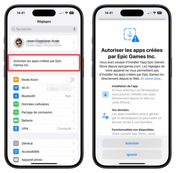 Ios 18.6 facilite l'installation des boutiques d'applications tierces