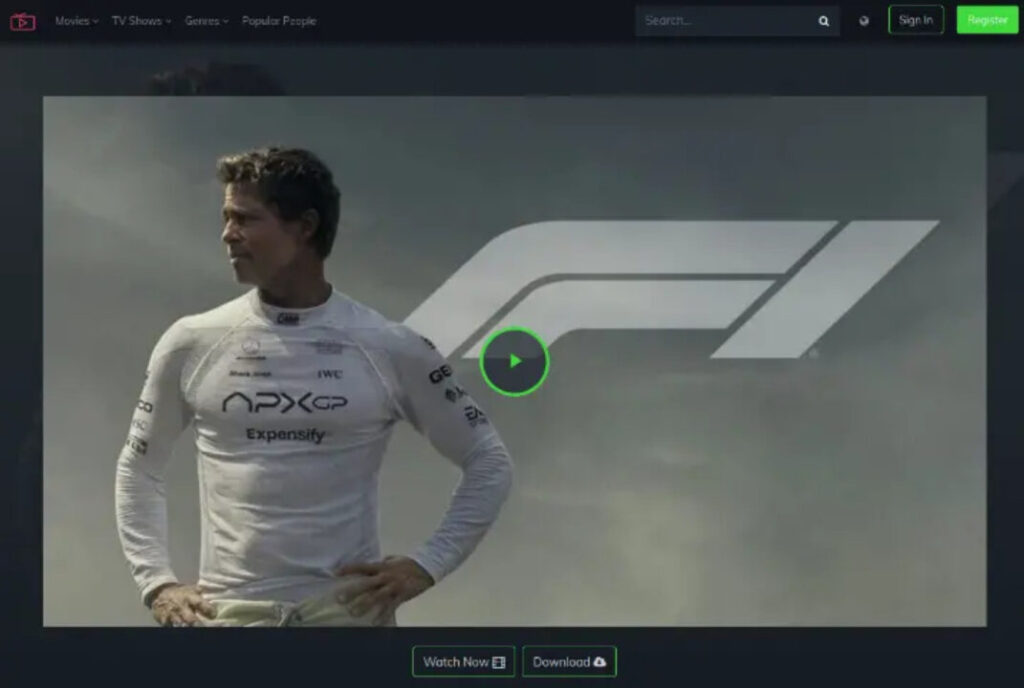 Arnaques autour de f1 le film : attention aux faux sites