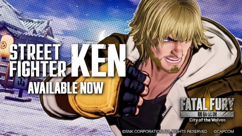 Ken masters rejoint fatal fury : city of the wolves