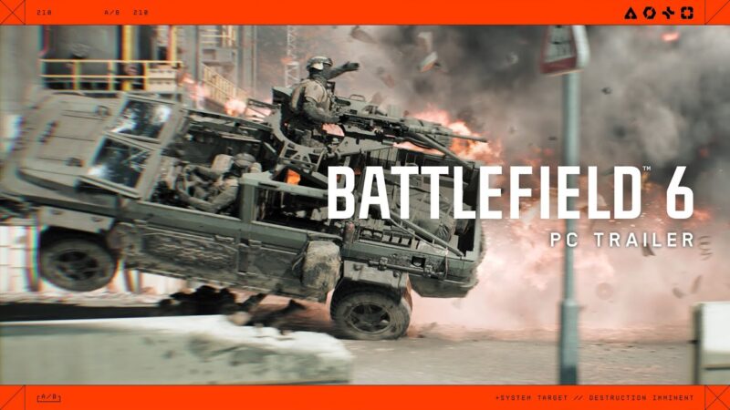 Battlefield 6 dévoile son trailer PC et ses fonctionnalités avancées