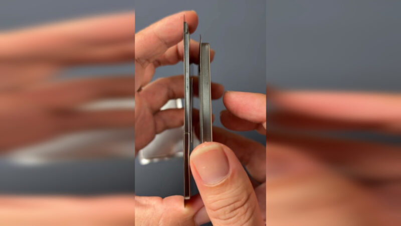 Batterie ultra fine de l&rsquo;iphone 17 air révélée