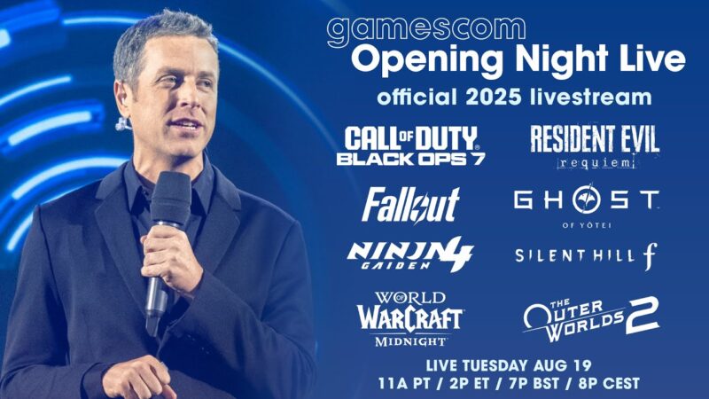 Programme de la conférence GamesCom 2025