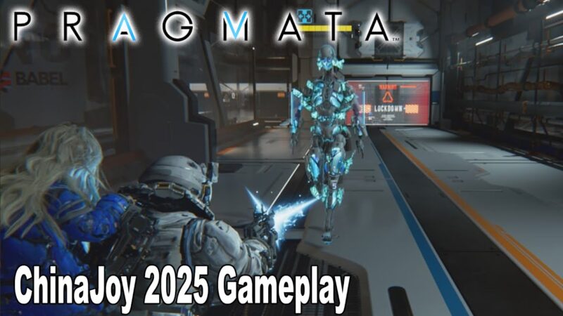 Pragmata dévoile sa démo jouable à chinajoy