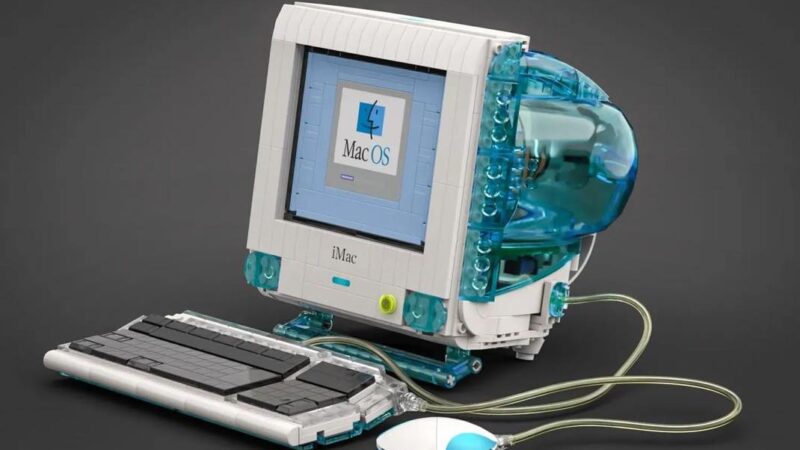 Un fan de lego recrée l&rsquo;imac g3 avec des briques