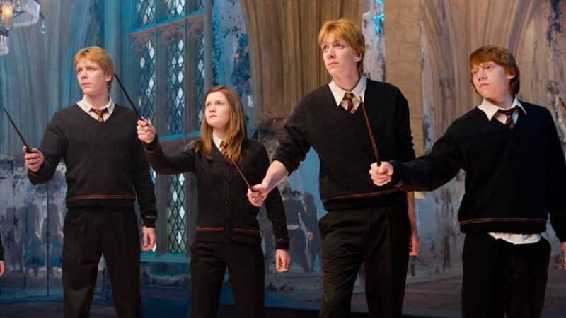 La série Harry Potter dévoile les acteurs des enfants Weasley