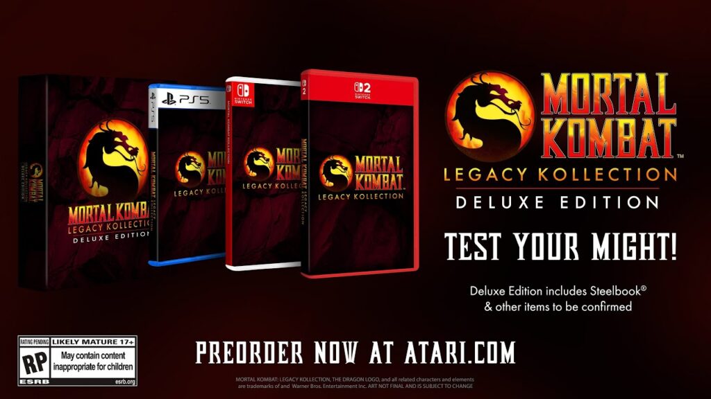 Mortal kombat legacy kollection sort en physique le 12 décembre 2025