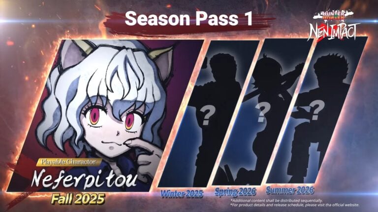 Hunter x Hunter NxI : détails sur le Season Pass 1