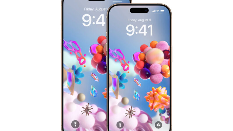 Nouveau fond d&rsquo;écran coloré pour iphone par apple