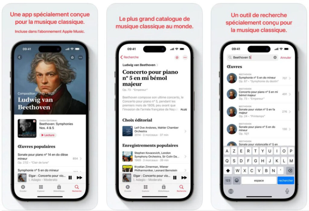 Faille de sécurité corrigée dans apple music classical