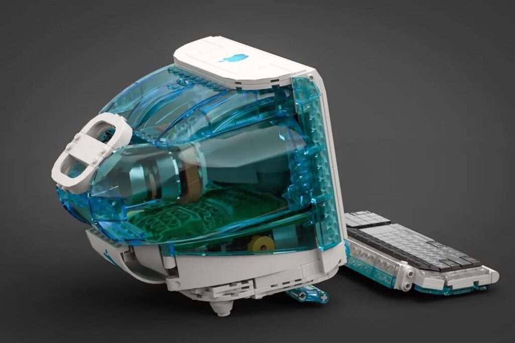 Un fan de lego recrée l'imac g3 avec des briques