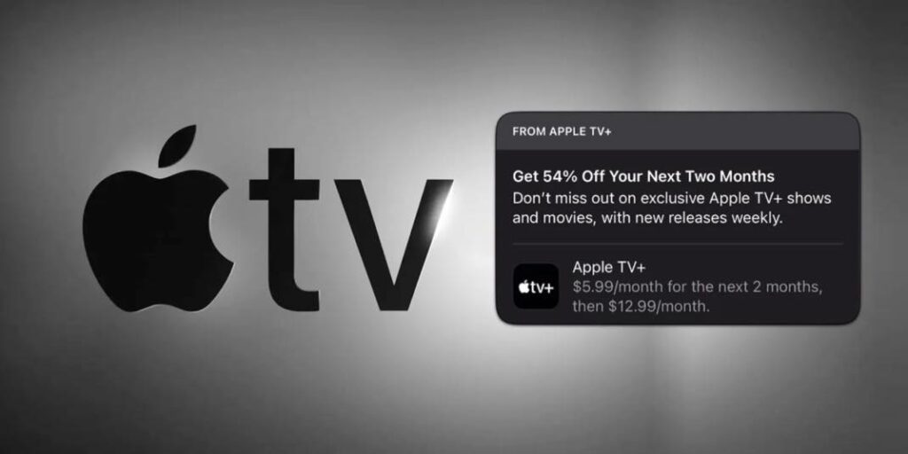 Apple tv+ propose une réduction de 54% pour retenir ses abonnés