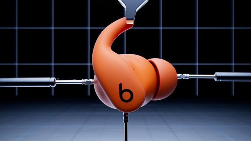 Apple présente les nouveaux écouteurs powerbeats fit