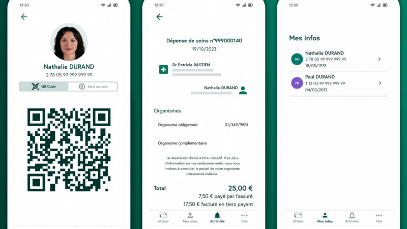 L&rsquo;application carte vitale est compatible avec ios 26