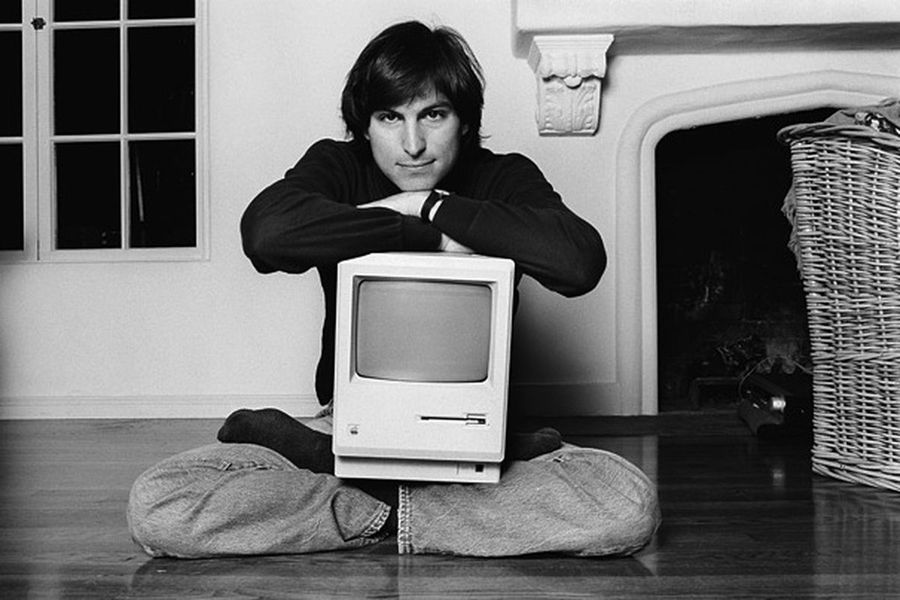 Bibliothèque vintage de livres de programmation Macintosh