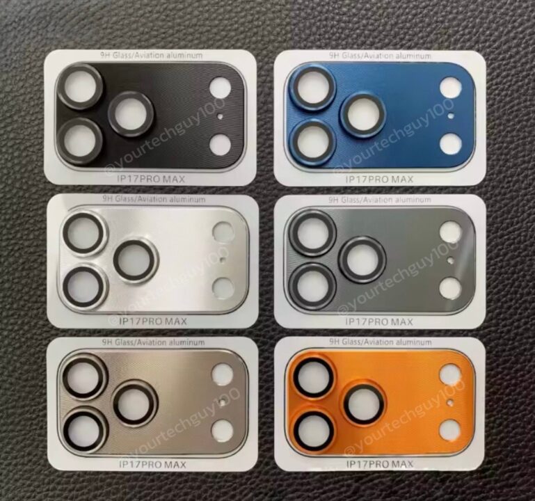 IPhone 17 Pro et Pro Max : les nouvelles couleurs révélées avant la keynote