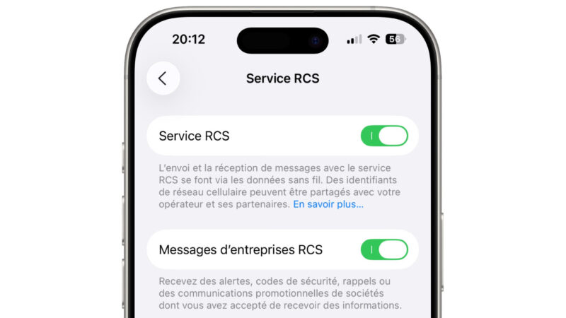 La Poste Mobile lance le RCS sur iPhone et Android