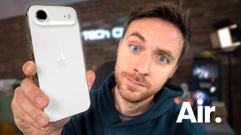 Test d&rsquo;autonomie des nouveaux iphone 17 et air