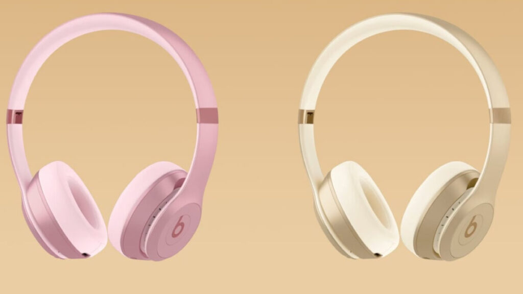Apple dévoile de nouveaux coloris pour les beats solo et studio