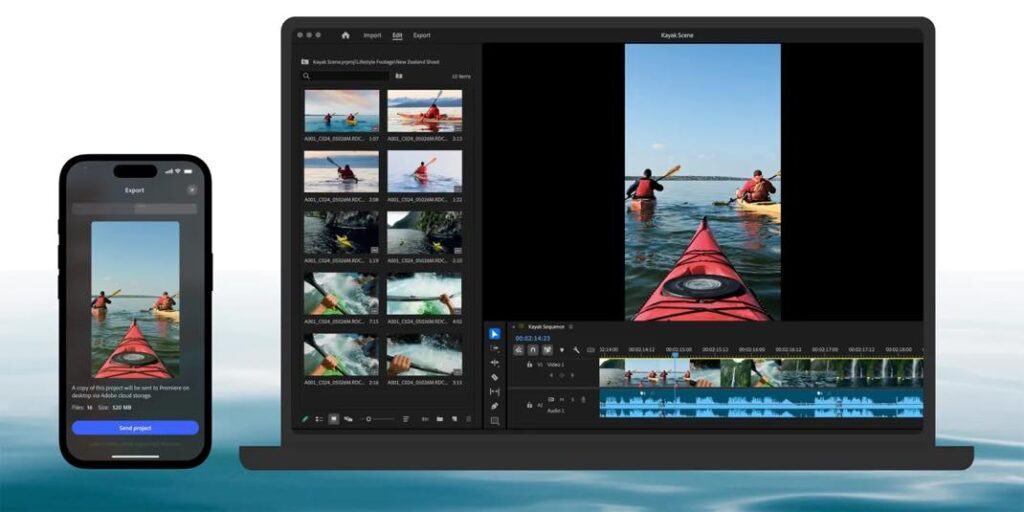 Adobe premiere disponible sur iphone et ipad