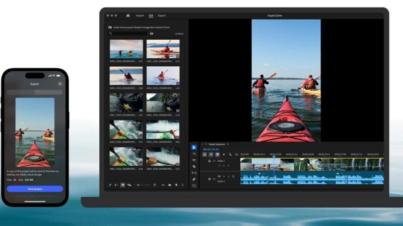 Adobe premiere disponible sur iphone et ipad