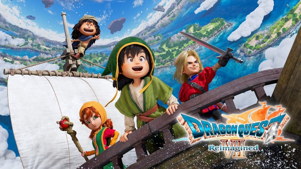 Annonce de dragon quest vii reimagined avec date de sortie