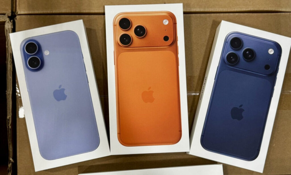 Photos des boîtes des nouveaux iPhone 17 et Air