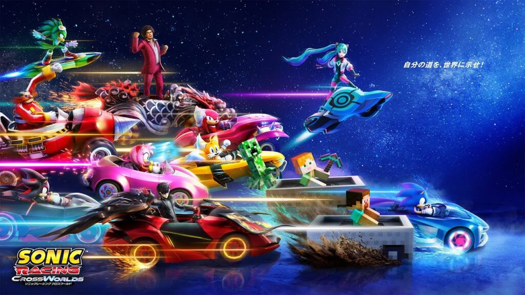 Sonic racing : crossworlds dévoile sa démo jouable