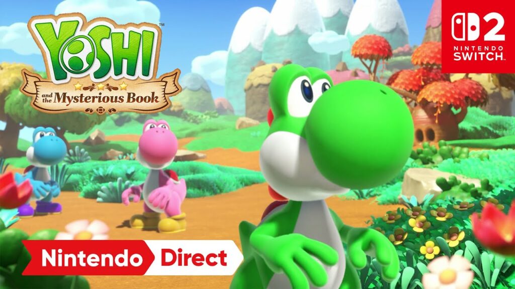 Yoshi annonce sa nouvelle aventure sur switch 2