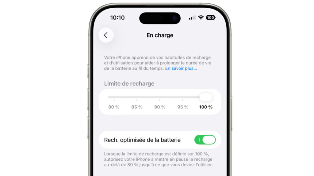 Efficacité de la limite de recharge sur iPhone : un test révélateur