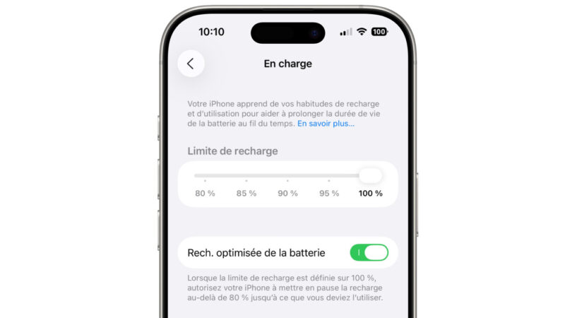 Efficacité de la limite de recharge sur iPhone : un test révélateur