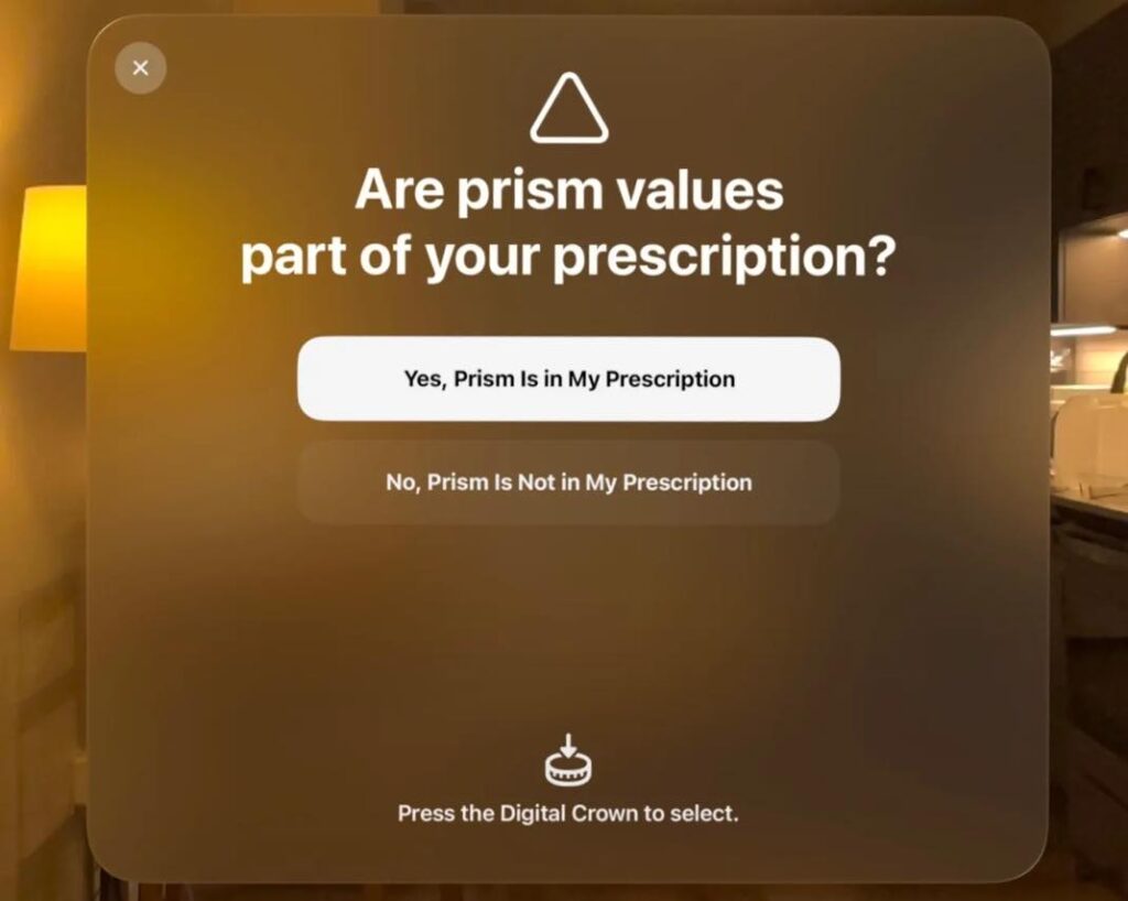 Visionos 26 améliore l'accessibilité du vision pro avec la correction prismatique