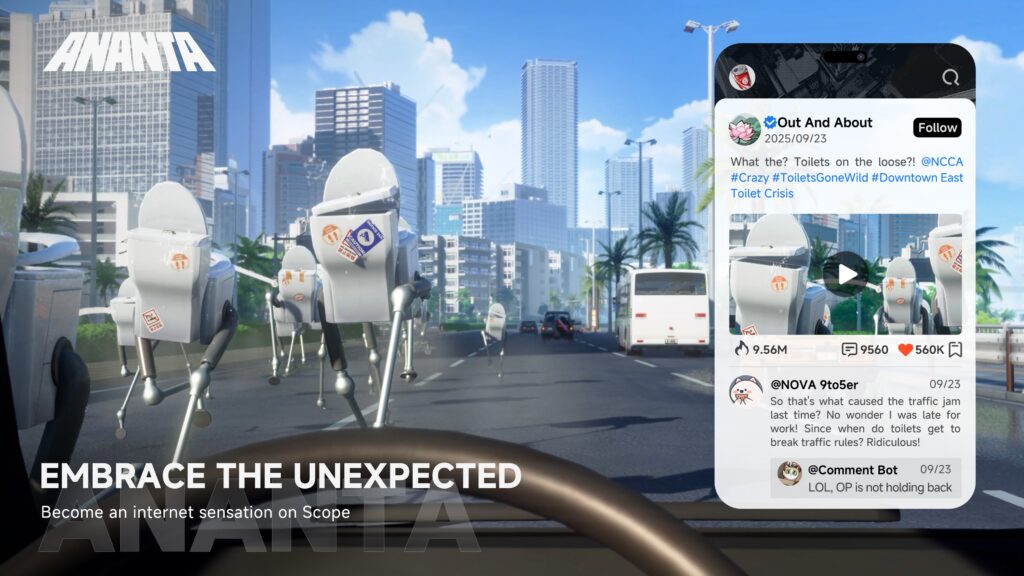Ananta : un gameplay inspiré de gta et uncharted