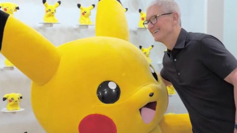 Tim cook célèbre la réouverture d&rsquo;apple ginza au japon