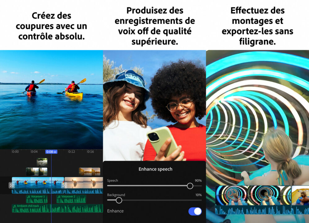 Adobe premiere arrive sur iphone et ipad pour un montage professionnel