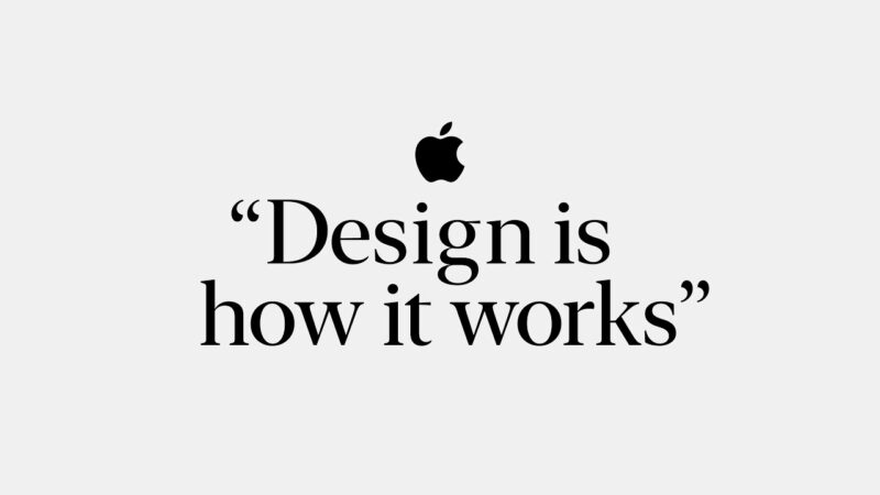 Apple met en avant le design de ses produits dans une nouvelle publicité