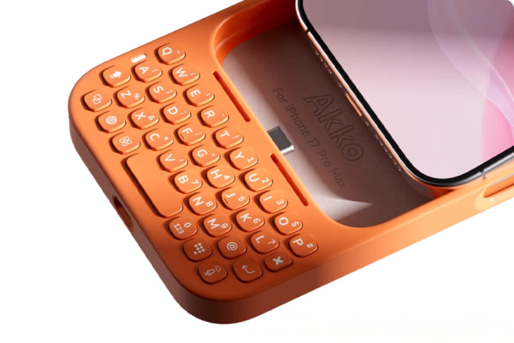Nouveau clavier physique pour iphone façon blackberry