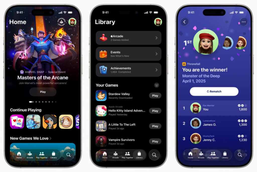 Apple rejoint le comité des game awards pour renforcer sa stratégie gaming