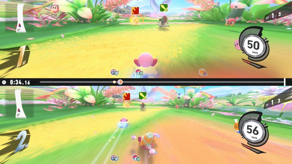 Kirby air riders annonce des tests serveurs pour les abonnés nintendo switch online