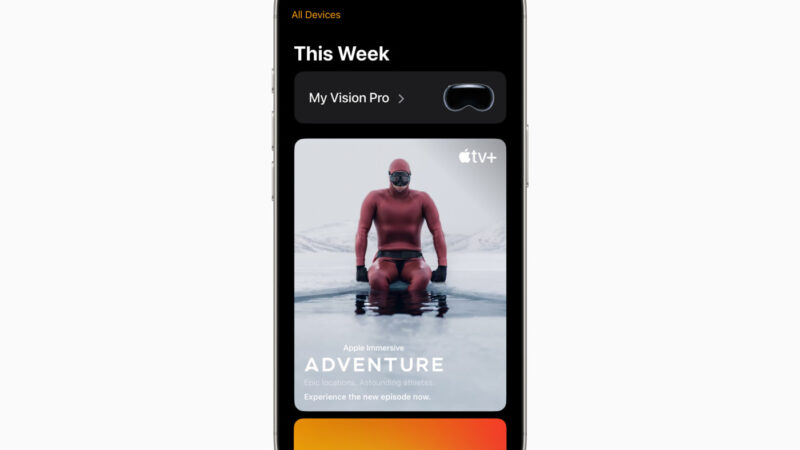 L&rsquo;application apple vision pro arrive sur ipad avec ipados 26.1