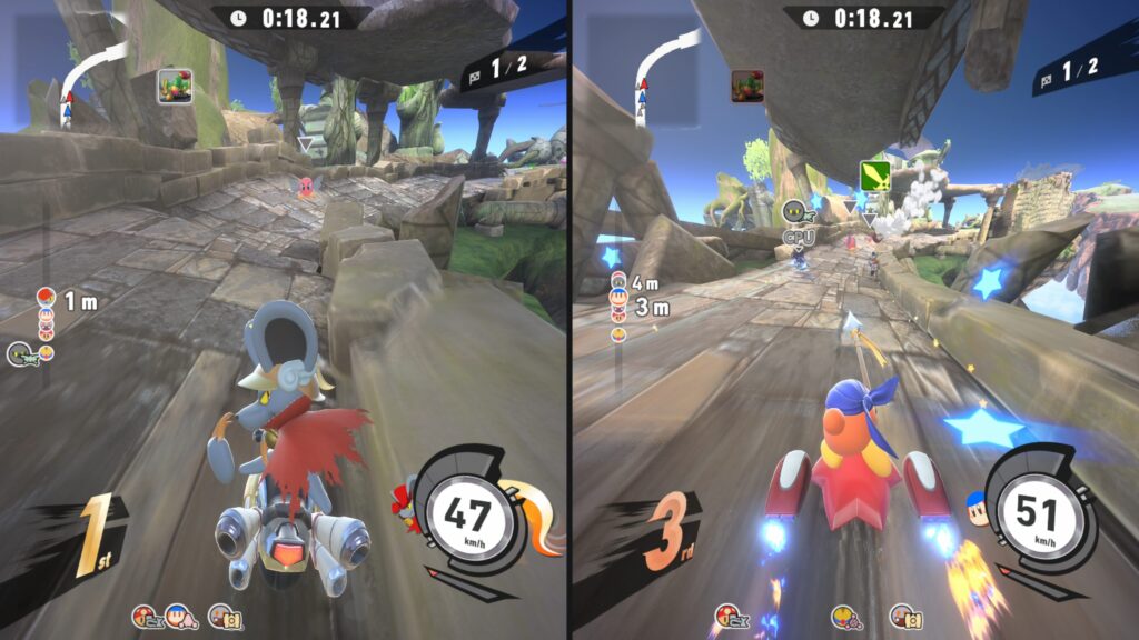 Kirby air riders annonce des tests serveurs pour les abonnés nintendo switch online