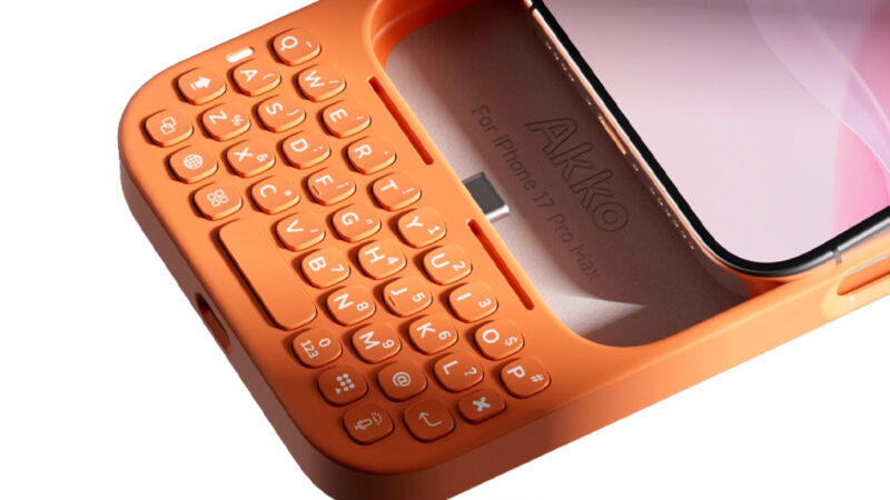 Nouveau clavier physique pour iphone façon blackberry