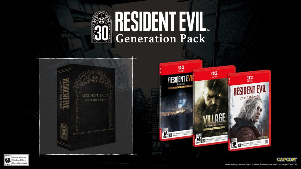 Resident evil requiem : éditions spéciales et compilation switch 2 annoncées