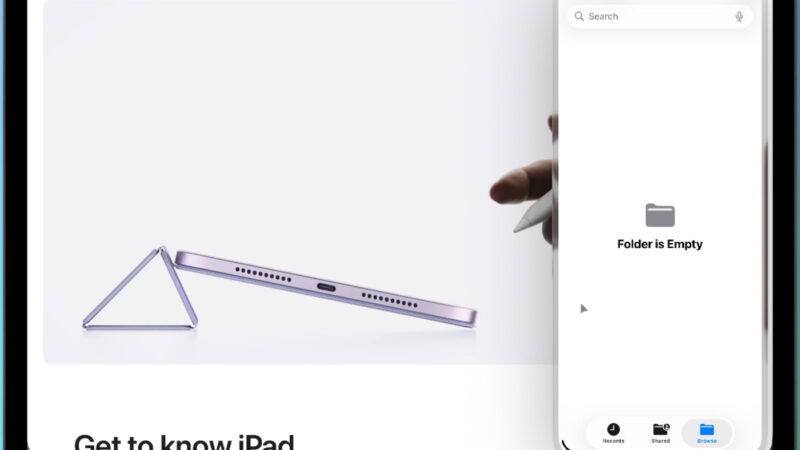 Retour de la fonction slide over dans ipados 26.1