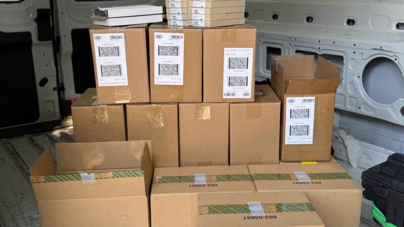 Interception de produits apple d&rsquo;une valeur de 200 000 $ en californie
